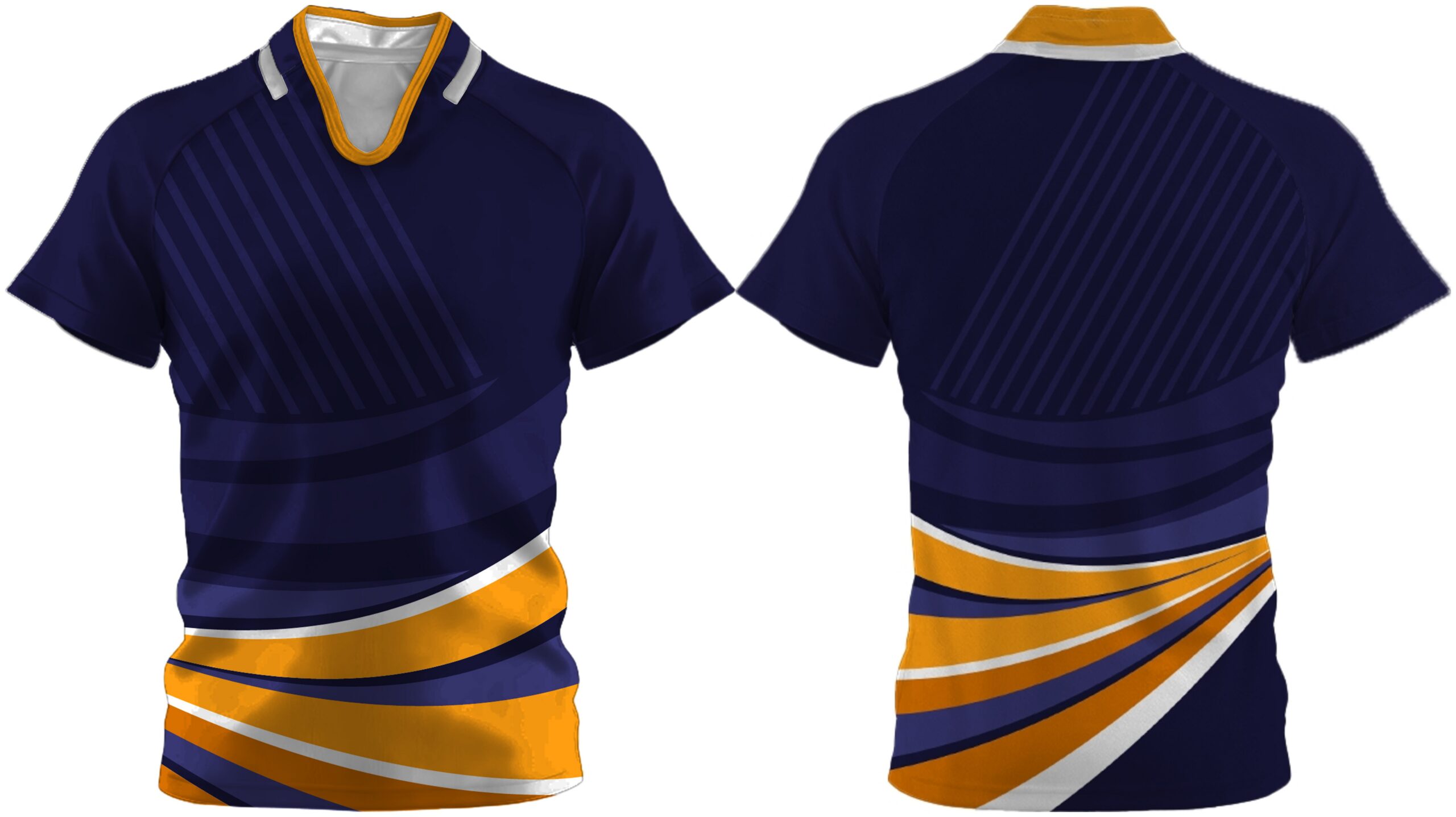 Kids Scoop Neck Rugby Jersey - Image 3