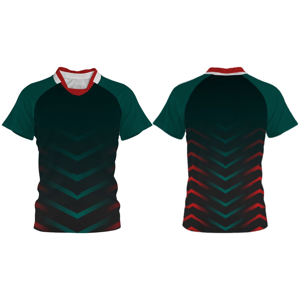 Insert Collar Neck Rugby Jersey - Image 7