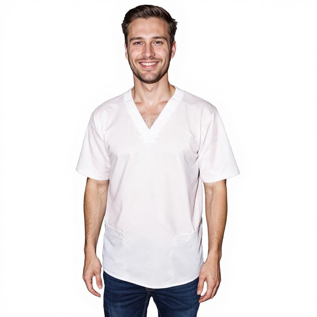 Hausa V-Neck Scrubs Men's - Image 5