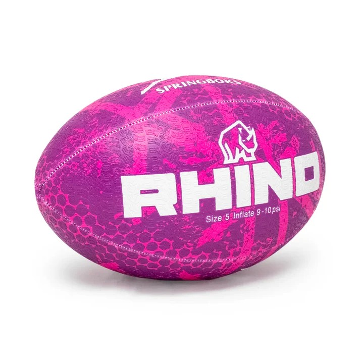 Springboks Graffiti Training Rugby Ball Purple - Image 5