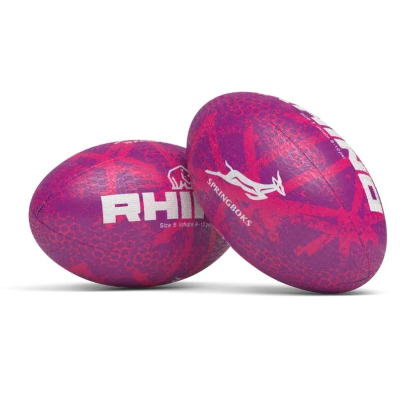 Springboks Graffiti Training Rugby Ball Purple - Image 6