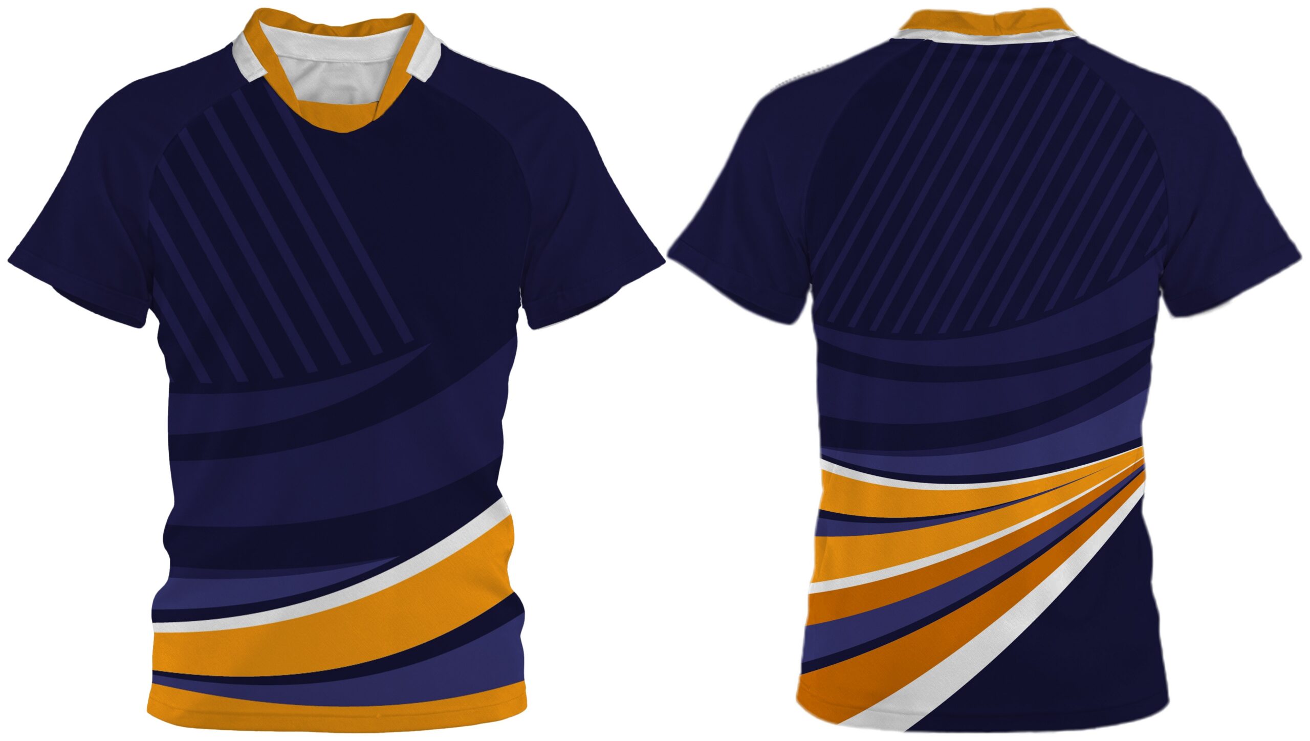 Kids Insert Collar Neck Rugby Jersey - Image 3