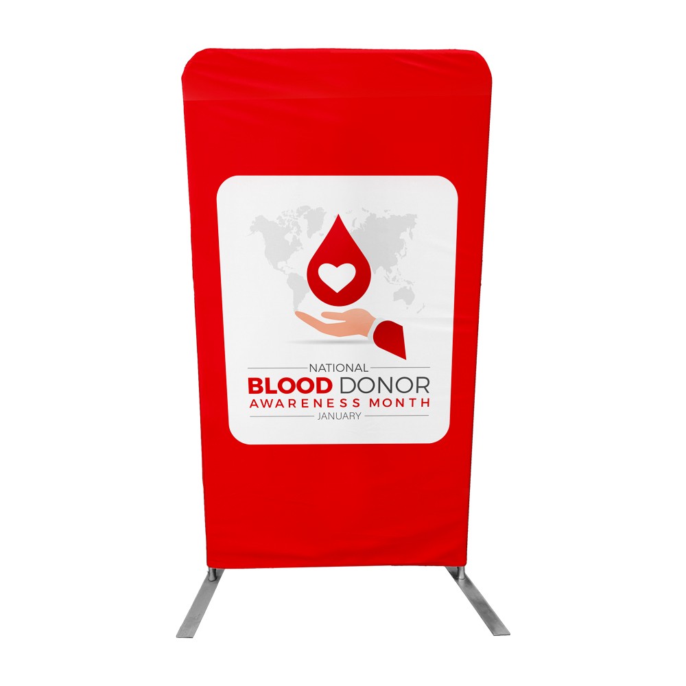 Slimline Bannerwall 0.8 x 2m, Complete - Image 3