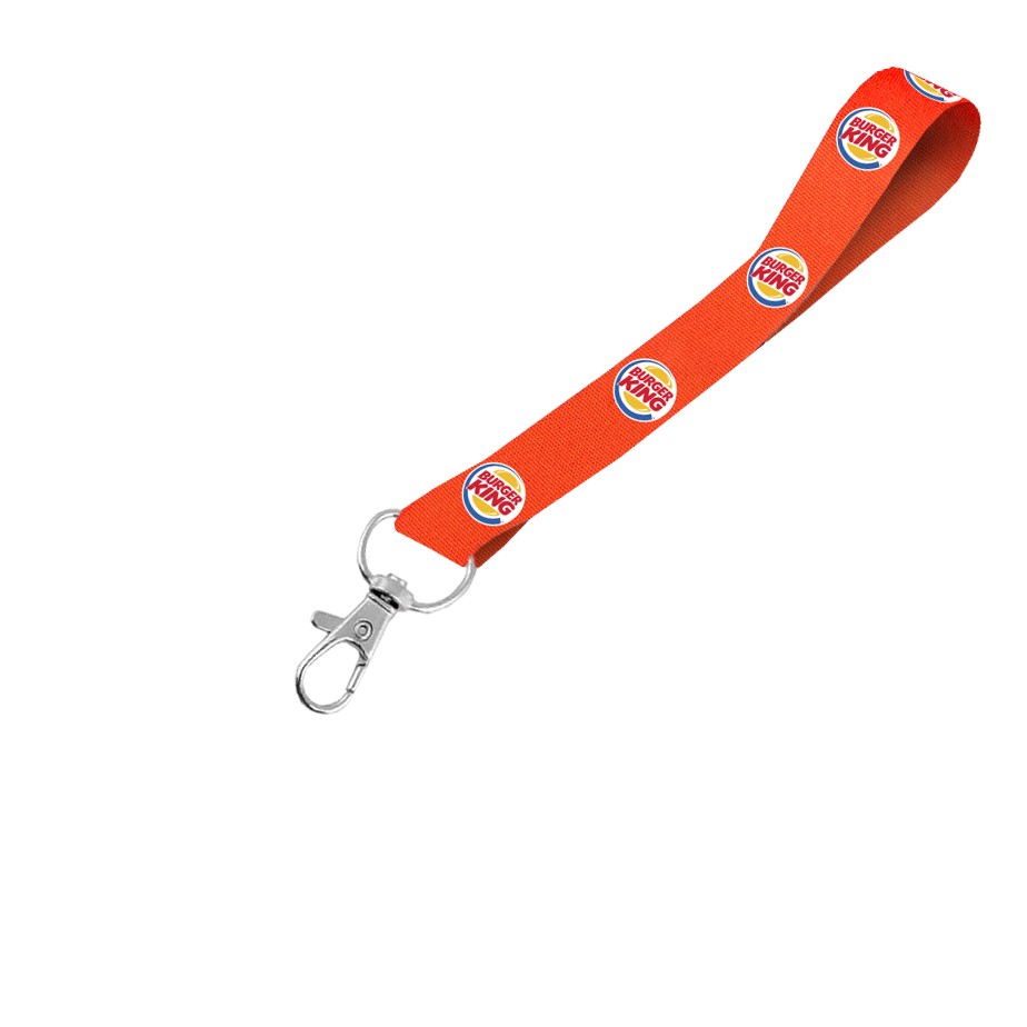 Hi-Viz Wrist Phone Strap DTF Print S/Sided with Snap Hook - Image 3