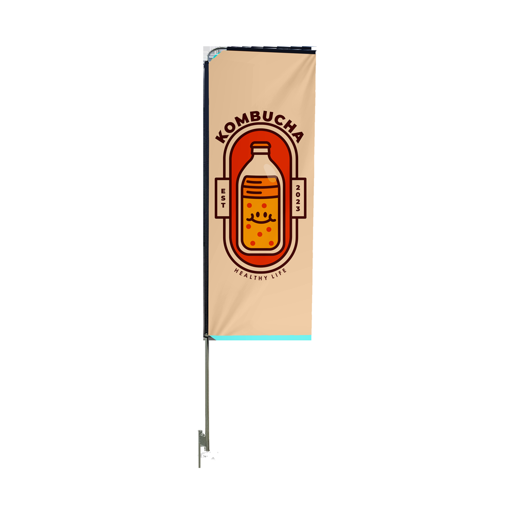 ProMAX Telescopic Banner 2m Single sided, Complete