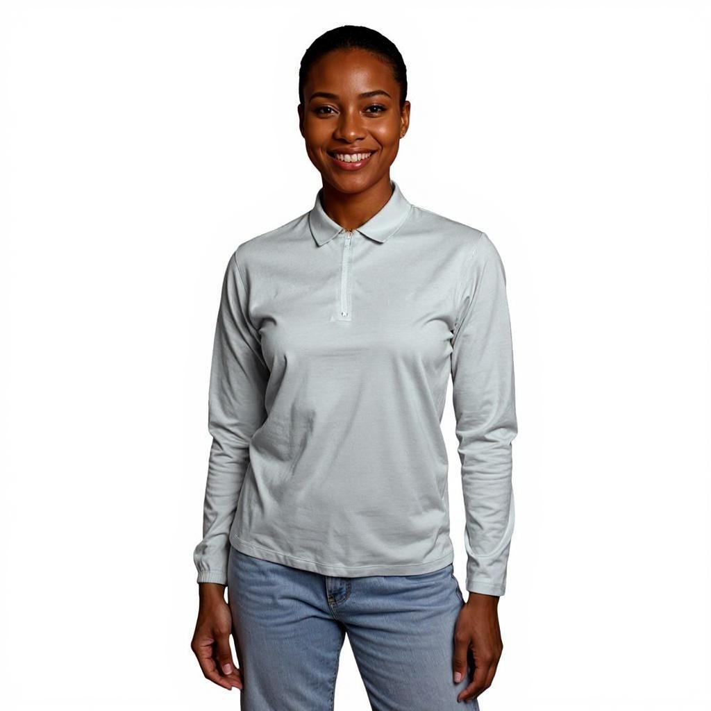 Dunford Long Sleeve Golfer Quarter Zip - Image 6
