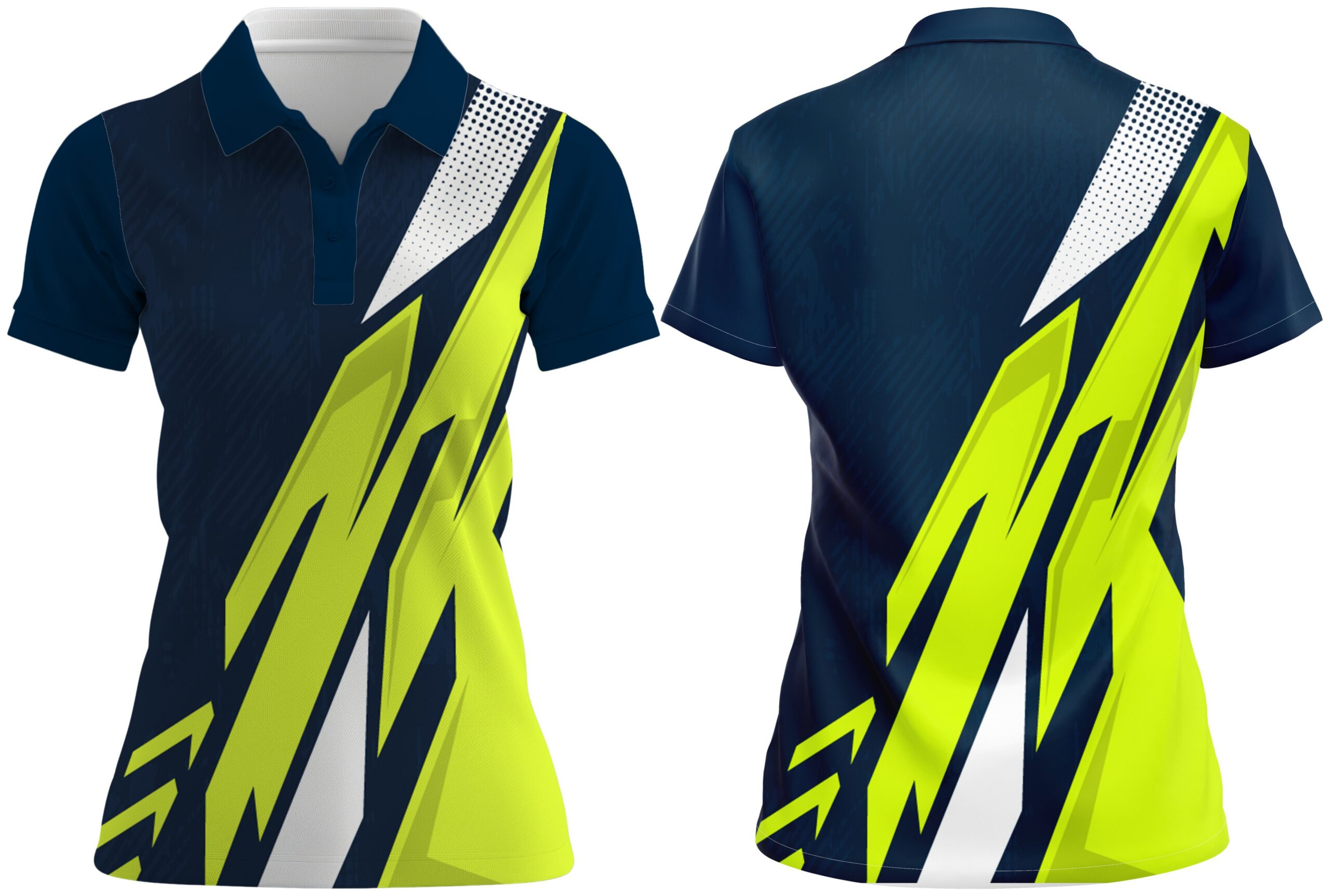 Ladies Golf Shirt Short Sleeve | Fitted Sleeve