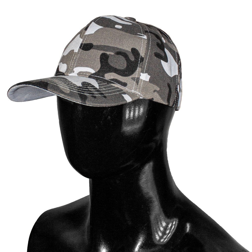 Camo 6-Panel Camouflage Cap - Image 3