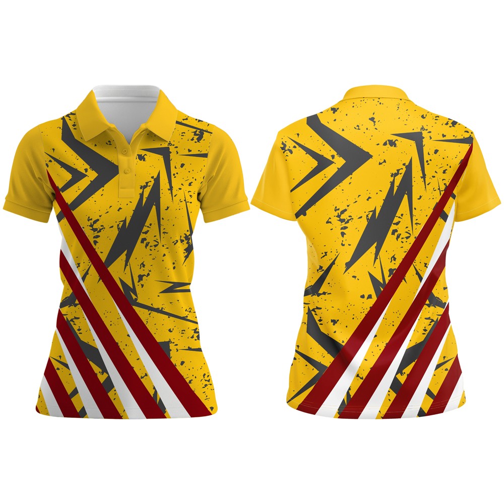 Ladies Short Sleeve Golfer | Fitted Sleeve - Image 7