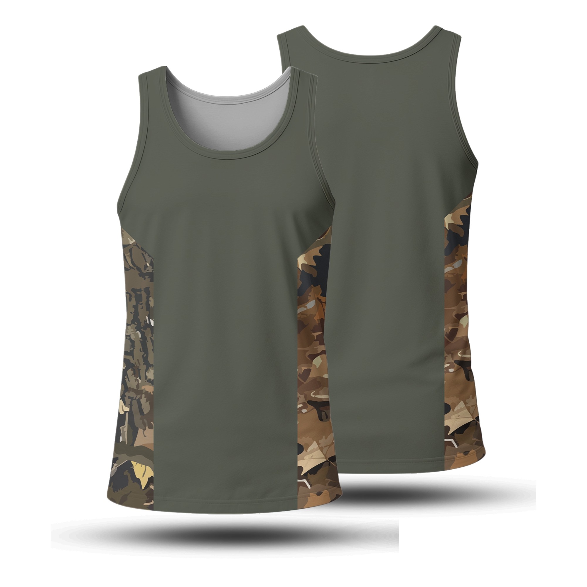 Men’s Vest | Birdseye | Camo Design - Image 5
