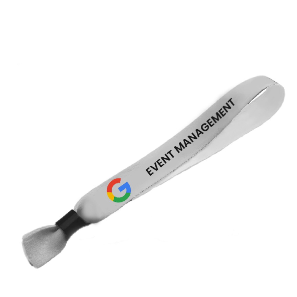 Petersham Event Wristband S/Sided Print with Barb Buckle 15 x 340mm