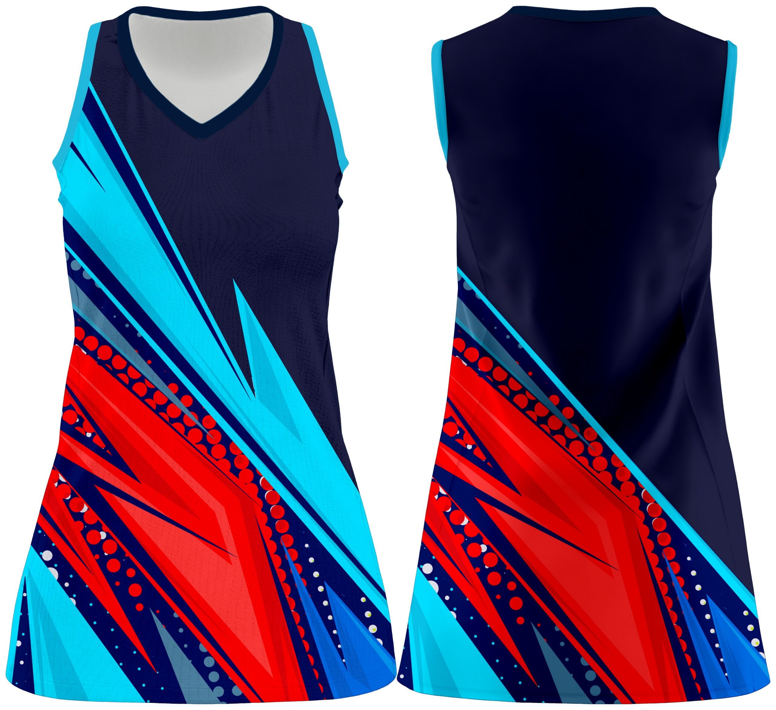 Kids Netball Dress - Image 7
