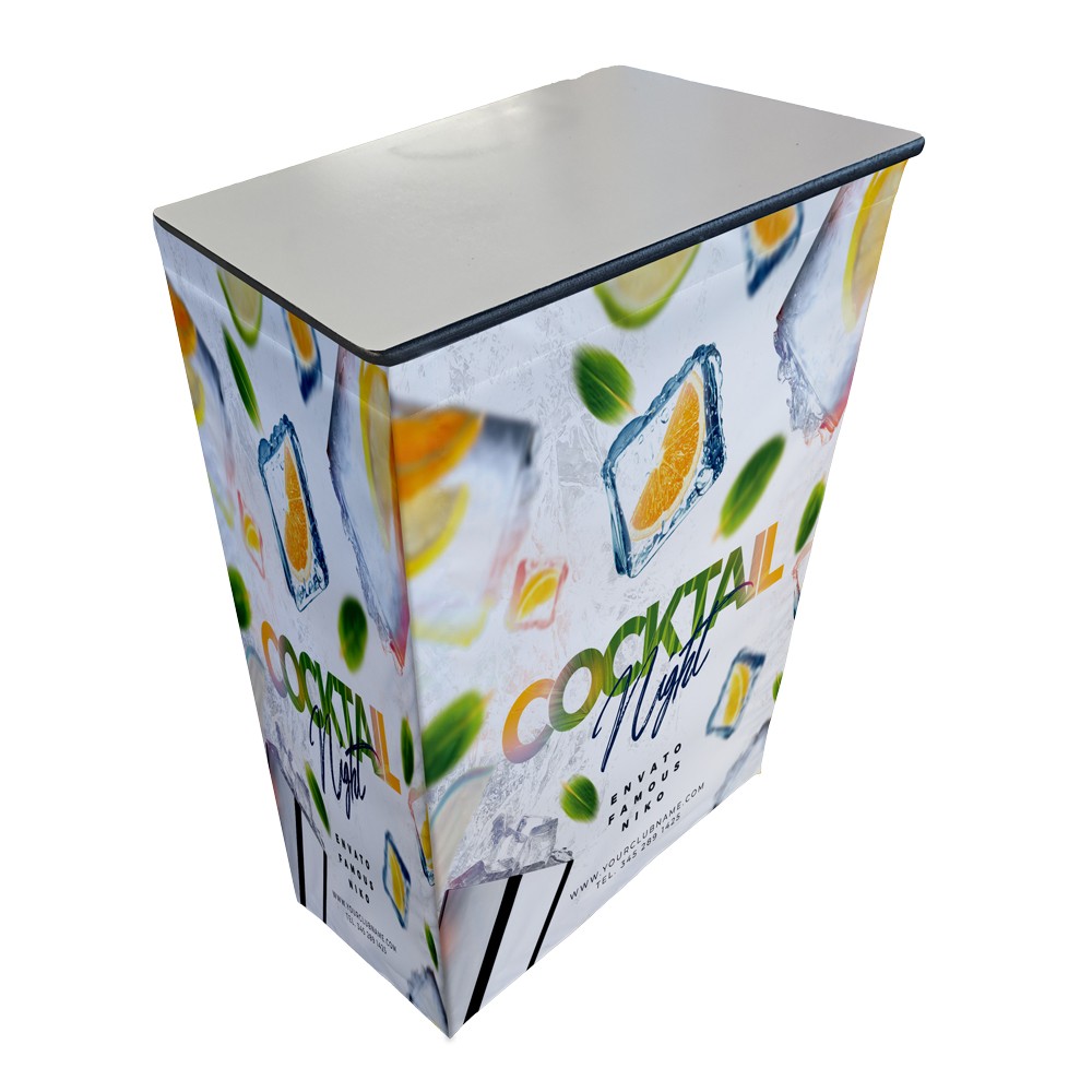 Pop Up Promotion Counter with fabric print & Carry Bag - Image 3